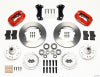 Wilwood Forged Dynalite Front Kit 11.00in Red Heidts Tri -5 2 inch Drop Spindle - Wilwood - part 140-12305-R - TLNS Motorsports