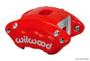 Wilwood Caliper-D154-Red 2.50in Piston 1.04in Disc - Wilwood - part 120-11870-RD - TLNS Motorsports