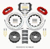Wilwood Narrow Superlite 4R Rear Kit 14.00in Drilled Red 2007-up Jeep JK w/Lines - Wilwood - part 140-14066-DR - TLNS Motorsports