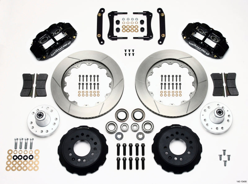 Wilwood Narrow Superlite 6R Front Hub Kit 14.00in 70-78 Camaro - part 140-10486 - TLNS Motorsports