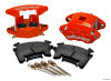 Wilwood D154 Front Caliper Kit - Red 1.62 / 1.62in Piston 0.81in Rotor - Wilwood - part 140-12100-R - TLNS Motorsports
