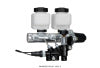 Wilwood Tandem Remote M/C Kit w L/H Bracket & Prop Valve - 1in Bore Ball Burnished - Wilwood - part 261-14251-P - TLNS Motorsports