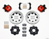 Wilwood Combination Parking Brake Rear Kit 11.75in Drilled Red Mini Cooper - Wilwood - part 140-10885-DR - TLNS Motorsports