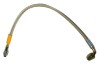 Wilwood 14in OAL Flexline -3 Hose to -3 Female 90 Degree End - Wilwood - part 220-6411 - TLNS Motorsports