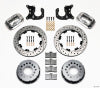 Wilwood Forged Dynalite P/S Rear Kit Drilled Polished New Big Ford 2.50in Offset - Wilwood - part 140-2118-DP - TLNS Motorsports