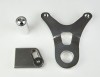 Wilwood Caliper Mounting Kit Chrome w/Bracket GP310 Sprocket Brake 51 Tooth - Wilwood - part 250-10180-P - TLNS Motorsports