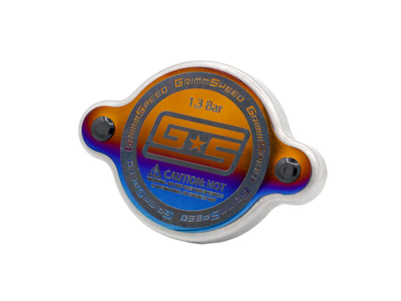 GrimmSpeed Titanium Radiator Cap - 1.3 Bar - GrimmSpeed - part GRM.1013.1.TI - TLNS Motorsports