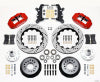 Wilwood Narrow Superlite 6R Front Hub Kit 14.00in Drill Red 60-68 Ford / Mercury Full Size / Galaxie - Wilwood - part 140-13655-DR - TLNS Motorsports