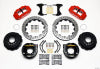 Wilwood Narrow Superlite 4R Rear P-Brk Kit 12.88in Drilled Red Chevy 12 Bolt w/ C-Clips - Wilwood - part 140-12964-DR - TLNS Motorsports