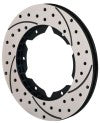 Wilwood Rotor-UL30 Iron LH-SRP Drill-BLK 10.50 x .810 - 6 on 5.50in - Wilwood - part 160-9250-BK - TLNS Motorsports