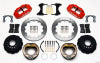 Wilwood Narrow Superlite 4R Rear P-Brk Kit 12.88in Red Big Ford New Style 2.50in Off Stag Mount - Wilwood - part 140-13677-R - TLNS Motorsports