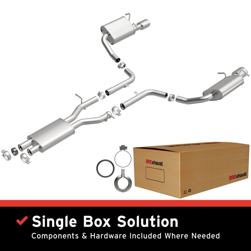 BRExhaust Exhaust Kit - 08-14 Mercedes C300 - Magnaflow - part 106-0816 - TLNS Motorsports