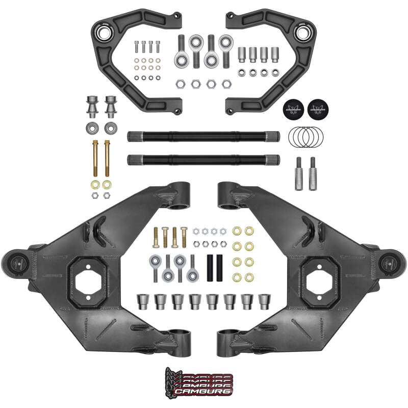 Camburg 21-25 Ford Bronco 21-25 Trail Series L/T Kit w/ Axles (BILLET UCA) (GRAY) - Camburg - part CAM-110243-K-GRY - TLNS Motorsports