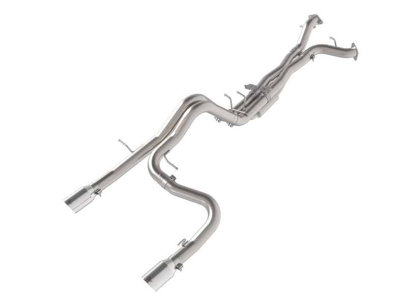 aFe 22-26 Ford Bronco V6 3.0L (tt) Vulcan Series 3in 304SS Cat-Back Exhaust System w/ Polished Tips - aFe - part 49-33154-P - TLNS Motorsports