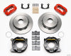Wilwood Forged Dynalite P/S Park Brake Kit Red Big Ford New 2.50in Offset Currie Blank - Wilwood - part 140-7150-R - TLNS Motorsports