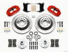 Wilwood Narrow Superlite 6R Front Hub & 1PC Rtr Kit 12.88in-Red 67-69 Camaro 64-72 Nova Chevelle - Wilwood - part 140-12271-R - TLNS Motorsports