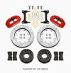 Wilwood Narrow Superlite 6R Front Kit 12.19in Drilled Red 63-87 C10 w/ Wilwood Pro Spindles - Wilwood - part 140-15302-R - TLNS Motorsports