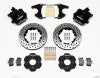 Wilwood Combination Parking Brake Rear Kit 11.00in Drilled Civic / Integra Drum 2.46 Hub Offset - Wilwood - part 140-10208-D - TLNS Motorsports