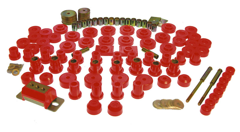 Prothane 55-57 Chevy All Models Total Kit - Red - part 7-2010 - TLNS Motorsports
