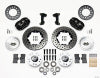 Wilwood Forged Dynalite Front Kit 11.00in Drilled 74-80 Pinto/Mustang II Disc Spindle only - Wilwood - part 140-11017-D - TLNS Motorsports