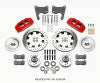 Wilwood Dynapro 6 Front Hub Kit 12.19in Drill Red 65-72 CDP C Body -Drum - Wilwood - part 140-15198-DR - TLNS Motorsports