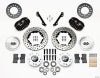 Wilwood Forged Dynalite Front Kit 11.00in Drilled 70-78 Camaro - Wilwood - part 140-11007-D - TLNS Motorsports