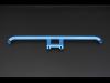 Cusco Power Brace Rear 2017 Honda Civic Type-R FK8 - Cusco - part 3C4 492 RM - TLNS Motorsports