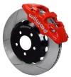 Wilwood AERO6 Front Hat Kit 14.00 Red 2016-Up Camaro w/Lines - Wilwood - part 140-14288-R - TLNS Motorsports