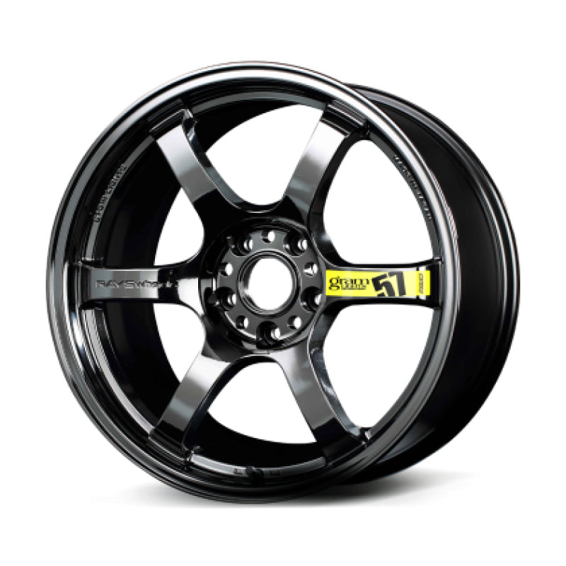 Gram Lights 57DR 17x9.0 +22 5x114.3 Rays Black Metal Coat - Gram Lights - part WGIQ22ERB - TLNS Motorsports