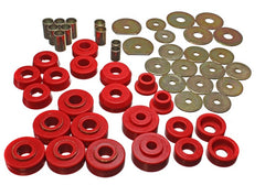 Energy Suspension 65-70 Impala/Caprice Red Body Mount Set - part 3.4138R - TLNS Motorsports