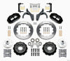 Wilwood Narrow Superlite 6R Front Hub Kit 12.88in 59-64 Chevy Impala / 63-64 Corvette - Wilwood - part 140-12460 - TLNS Motorsports