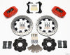 Wilwood Dynapro Radial Front Kit 12.19in Drilled Red Mini Cooper - Wilwood - part 140-8528-DR - TLNS Motorsports