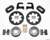 Wilwood Forged Dynalite Rear Drag Kit Drilled Rotor Small Ford 2.66in Offset - Wilwood - part 140-0262-BD - TLNS Motorsports