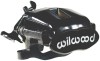 Wilwood Caliper-Combination Parking Brake-R/H-Black 41mm piston .81in Disc - Wilwood - part 120-10113-BK - TLNS Motorsports