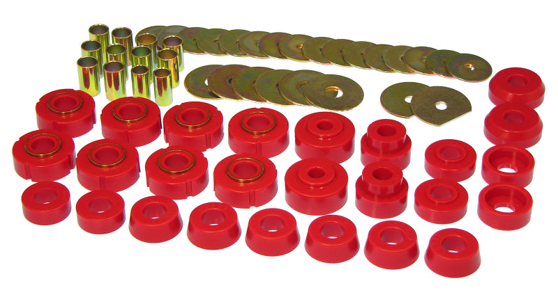 Prothane 65-70 Chevy Impala Convertible Body Mount - Red - part 7-149 - TLNS Motorsports