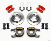 Wilwood D154 P/S Park Brake Kit Red Mopar/Dana 2.36in Off w/Snap Ring Bearing - Wilwood - part 140-12214-R - TLNS Motorsports