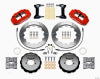 Wilwood Narrow Superlite 6R Front Hat Kit 13.06in Red 1999-2012 Subaru WRX w/Lines - Wilwood - part 140-12874-R - TLNS Motorsports