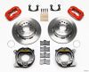 Wilwood Forged Dynalite P/S Park Brake Kit Red New Big Ford 2.36in Offset - Wilwood - part 140-7582-R - TLNS Motorsports