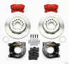 Wilwood Forged Dynalite P/S Park Brake Kit Red Chevy 12 Bolt w/ C-Clips - Wilwood - part 140-7141-R - TLNS Motorsports