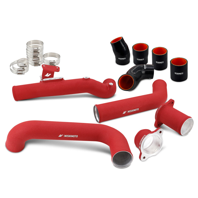 Mishimoto 2022+ Honda Civic 1.5T Intercooler Pipe Kit - Red - Mishimoto - part MMICP-CIV-22WRD - TLNS Motorsports