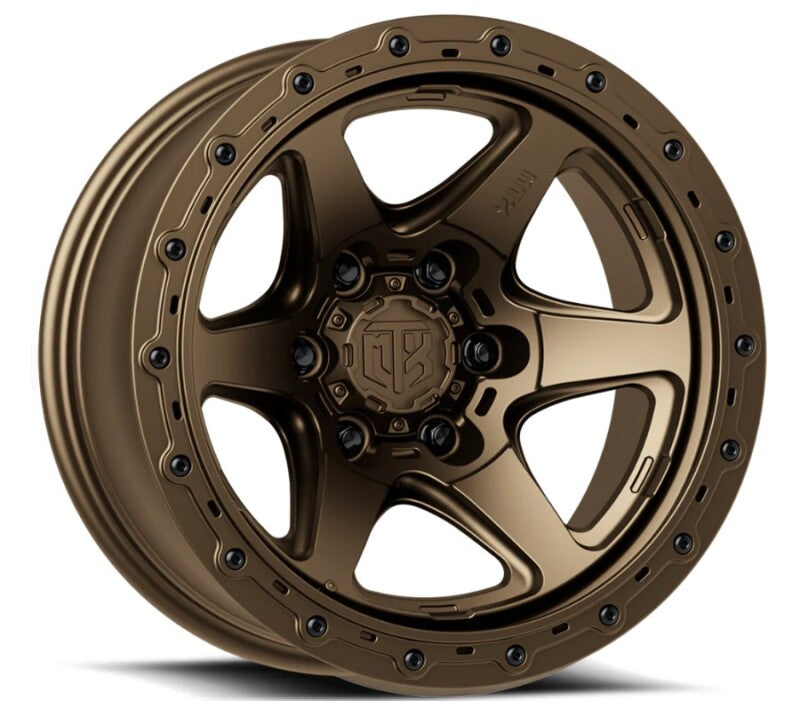 MTX Spitfire 6 Bronze 17x9in / 6x139.7 BP / -38mm Offset / 106.1mm Bore - MTX Wheels - part X300BZ-79060-38 - TLNS Motorsports