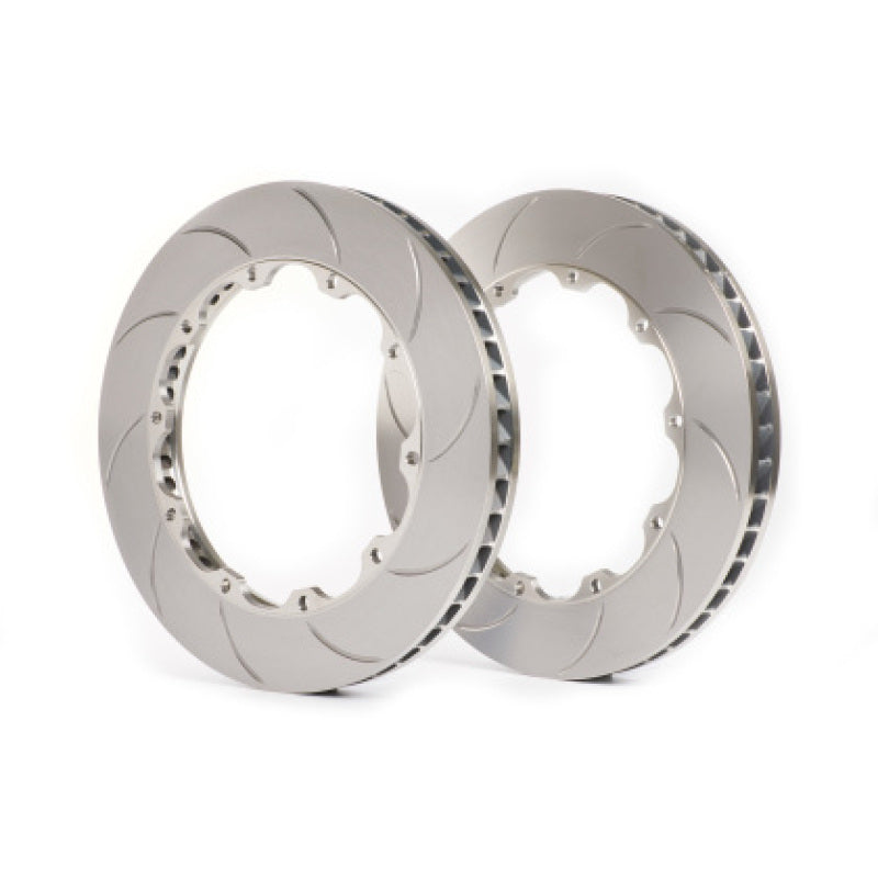GiroDisc 03-09 Nissan 350Z (w/Brembo Calipers) Slotted Rear Rings - GiroDisc - part D2-013 - TLNS Motorsports