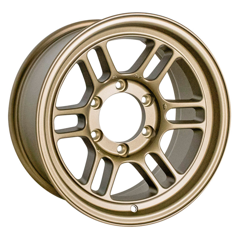 Enkei RPT1 16x8 6x139.7 Bolt Pattern +0 Offset 108.5 Bore Titanium Gold Wheel - part 520-680-8400GG - TLNS Motorsports