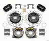 Wilwood Dynapro Lug Mount P/S Park Brake Kit Drilled Big Ford 2.36in Off Bronco 5 x 5.50 - Wilwood - part 140-13322-D - TLNS Motorsports