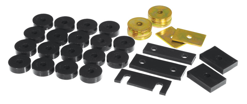 Prothane 55-57 Chevy Full Conv Only Body Mount - Black - part 7-130-BL - TLNS Motorsports