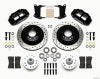 Wilwood Narrow Superlite 6R Front Hub & 1PC Rtr Kit 12.88in Drilled 67-69 Camaro 64-72 Nova Chevelle - Wilwood - part 140-12271-D - TLNS Motorsports