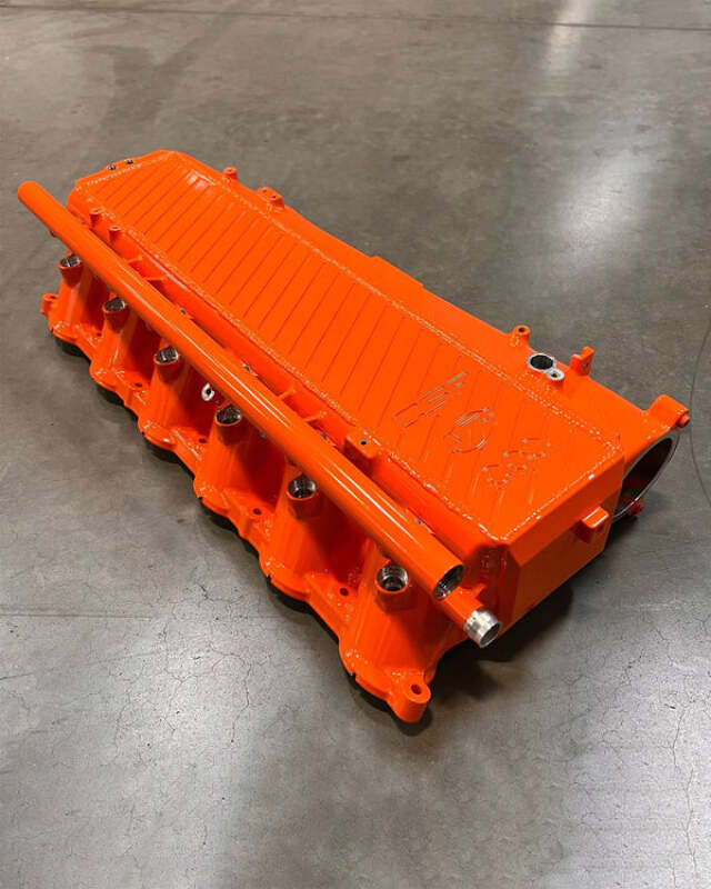 CSF BMW Gen 1 B58 Charge-Air-Cooler Manifold - Fire Orange - CSF - part 8300FR - TLNS Motorsports
