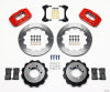Wilwood Dynapro Radial Rear Kit 13.00in Red Mitsubishi EVO VIII - Wilwood - part 140-9286-R - TLNS Motorsports