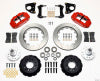 Wilwood Narrow Superlite 6R Front Hub Kit 14.00in Red 62-72 CDP B & E Body-Drum - Wilwood - part 140-10816-R - TLNS Motorsports
