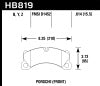 Hawk 11-13 Porsche Cayenne HPS 5.0 Front Brake Pads - Hawk Performance - part HB819B.614 - TLNS Motorsports